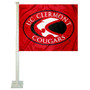 UC Clermont Cougars Logo Car Flag