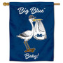 Millikin Big Blue New Baby Flag