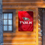 Polk State College Eagles Logo Double Sided House Flag