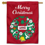 BSU Bears Happy Holidays Banner Flag