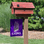 Paine Lions Paw Logo Garden Flag