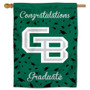 UW Green Bay Phoenix Congratulations Graduate Flag