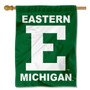 Eastern Michigan Eagles Logo Double Sided House Flag