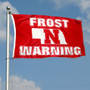 Nebraska Huskers Frost Warning Flag