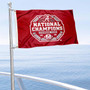 Alabama Crimson Tide National Champions Boat and Mini Flag
