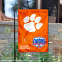 Clemson College Football CFP Semifinal Game Garden Flag