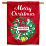 Ball State Cardinals Happy Holidays Banner Flag