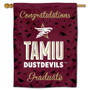 Texas A&M International Dustdevils Congratulations Graduate Flag