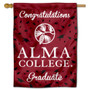 Alma College Scots Congratulations Graduate Flag