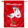 Southern Methodist Mustangs New Baby Flag