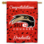 Southern Illinois Edwardsville Cougars Congratulations Graduate Flag