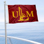 Louisiana Monroe Warhawks Boat and Mini Flag