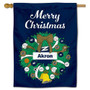 Akron Zips Happy Holidays Banner Flag
