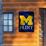 Michigan Flint Logo Double Sided House Flag