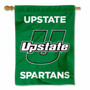 South Carolina Upstate Spartans Logo Double Sided House Flag