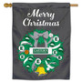 ENMU Greyhounds Happy Holidays Banner Flag