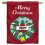 Rider Broncs Happy Holidays Banner Flag