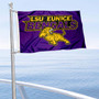 LSU Eunice Boat and Mini Flag