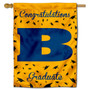 Beloit College Bucs Congratulations Graduate Flag