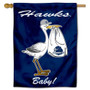 Monmouth Hawks New Baby Flag