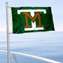 Montana Tech Diggers Boat and Mini Flag