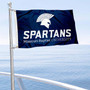 Missouri Baptist Spartans Boat and Mini Flag