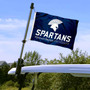 Missouri Baptist Spartans Boat and Mini Flag
