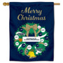 UIS Prairie Stars Happy Holidays Banner Flag