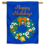 UTA Mavericks Happy Holidays Banner Flag