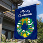 GSW Canes Happy Holidays Banner Flag