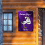 Niagara Purple Eagles New Baby Flag