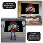 Ohio State Buckeyes Black Flag