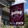 Miss State Bulldogs Hail State Banner Flag