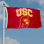 USC Trojans Trojan Head Logo Flag