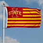 Iowa State Cyclones Striped Flag