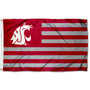 Washington State Cougars Striped Flag