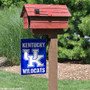 Kentucky UK Wildcats Wordmark Garden Flag
