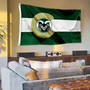 Colorado State Rams State of Colorado Logo Flag