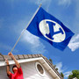 Brigham Young Cougars Royal Blue Flag