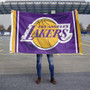 Los Angeles Lakers Purple Team Flag