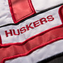 Nebraska Blackshirts Nylon Embroidered Flag