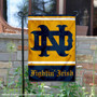 Notre Dame Vintage Vault Garden Flag