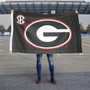 University of Georgia SEC Logo Flag