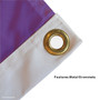 LSU Tigers Fleur Nylon Embroidered Flag