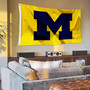 UM Wolverines Yellow 3x5 Foot Flag