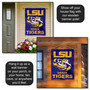 Louisiana State University Geaux House Flag