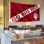 Indiana Hoosiers Go Big Red Flag