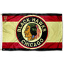 Chicago Blackhawks Vintage Logo Flag