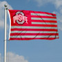 OSU Buckeyes Stripes Nation Flag