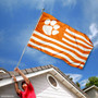 Clemson Tigers Striped Flag